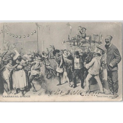 Carnaval de Nice - Bailet (Type de la Rue) 1900